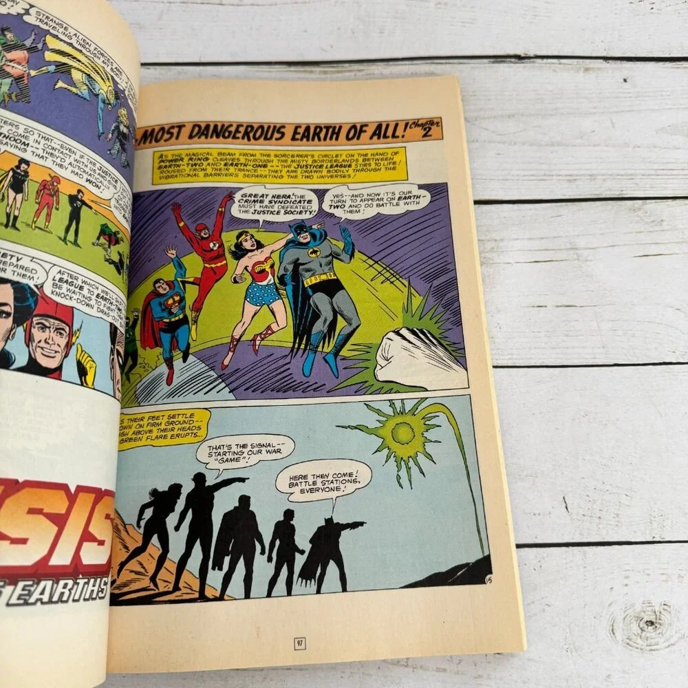 Crisis On Multiple Earths First Volume Gardner Fox & Mike Sekowsky DC Comics‎